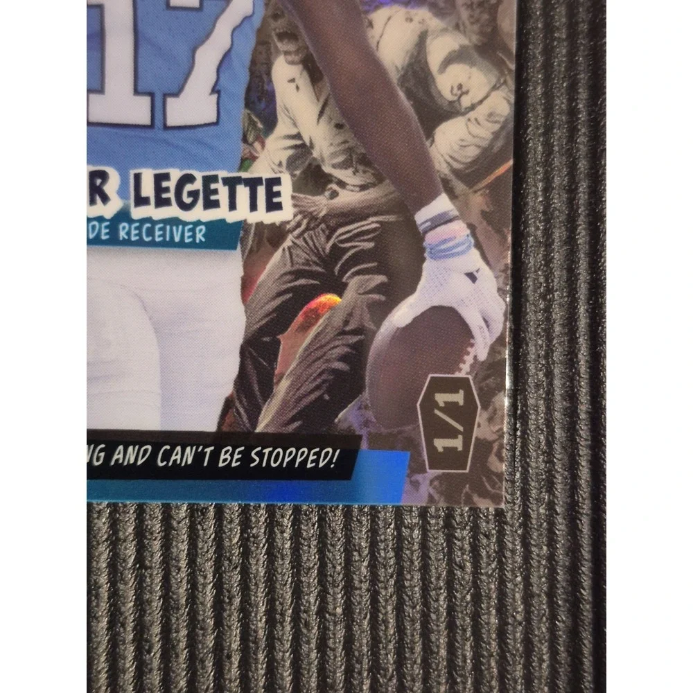 2024 Wild Card Monster Hunt Xavier Legette #TMZBXL Turf Monster Frankenstein 1/1